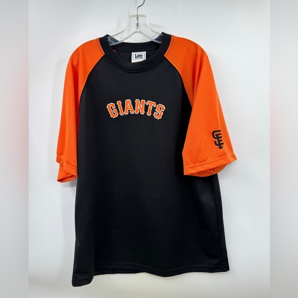 San Francisco SF Giants Lee Sport Pullover Jersey Shirt Men's Size Large
